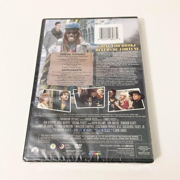 Trading Places DVD Dan Aykroyd Eddie Murphy Film - Picture 2 of 13